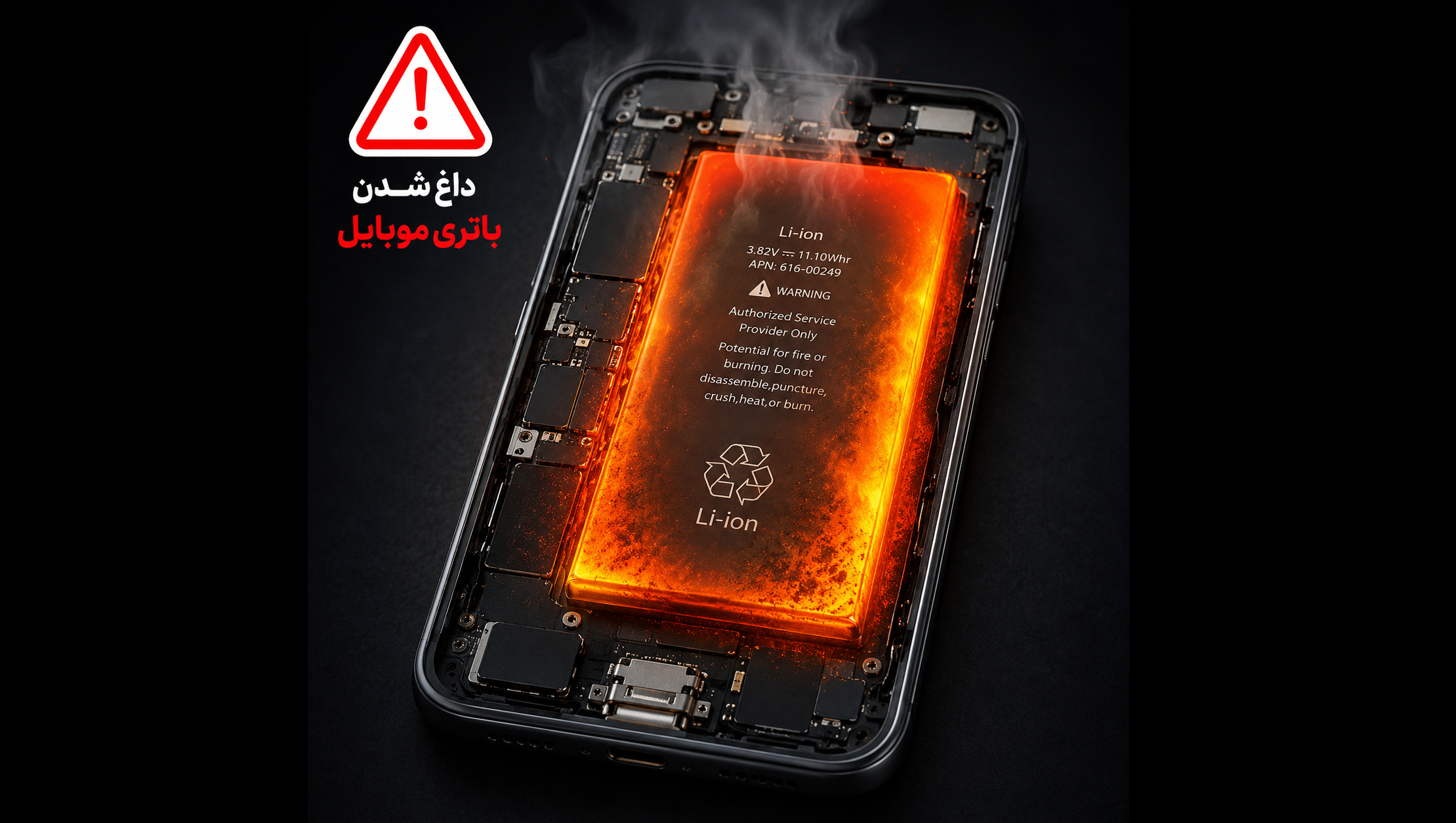 چرا باتری گوشی داغ می شود؟ دلایل داغ شدن باتری گوشی + نحوه جلوگیری