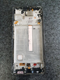 LCD سامسونگ A53 کارکرده روکاری با فریم رنگ مشکی بدون خط و خش کارکرده